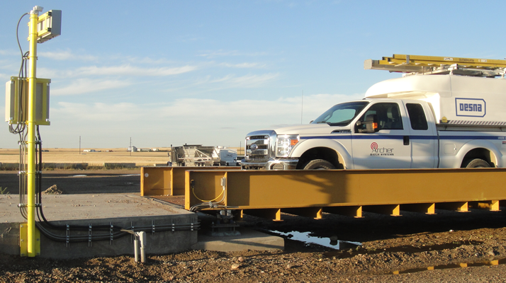 Truck Scale Installation - Kindersley, Saskatchewan